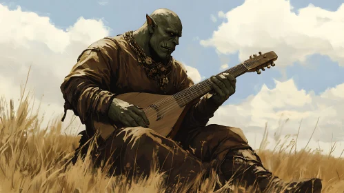 Orc with Lute