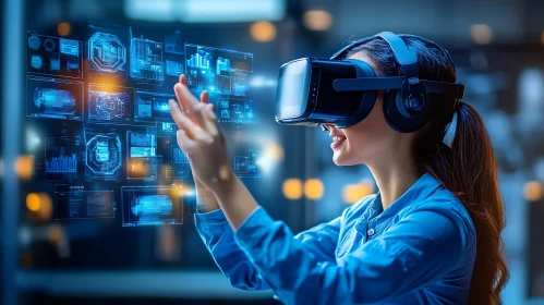Virtual Reality Interface Interaction