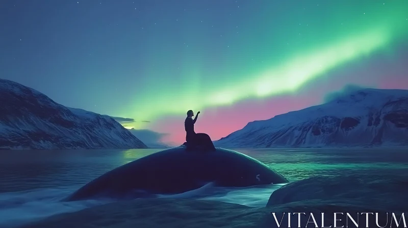 Aurora Whale Dreamscape
