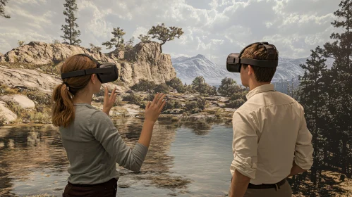 Virtual Reality Nature Scene