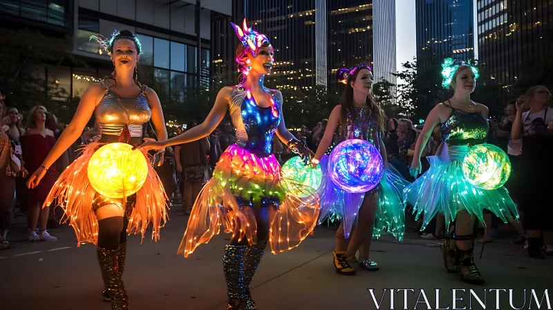 Women's Light Parade in the City