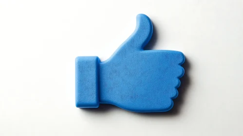 Symbol of Agreement in Blue