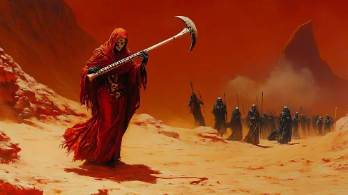 Red Desert Procession