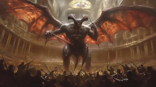 Infernal Conductor: A Symphony of Shadows