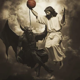 Heaven and Hell: A Basketball Game