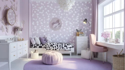 Pastel Dream: A Serene Bedroom Escape