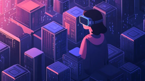 Neon Metaverse Adventure