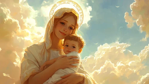 Mother's Love: A Heavenly Portrait