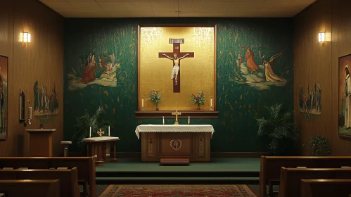 Religious Interior Design: Church Sanctuary