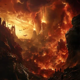 Fiery Apocalypse: A Volcanic Vision