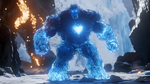 Frozen Protector: The Ice Golem's Stand