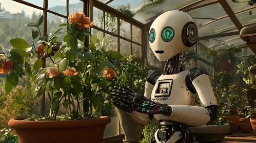 Artificial Intelligence Nurturing Flowers