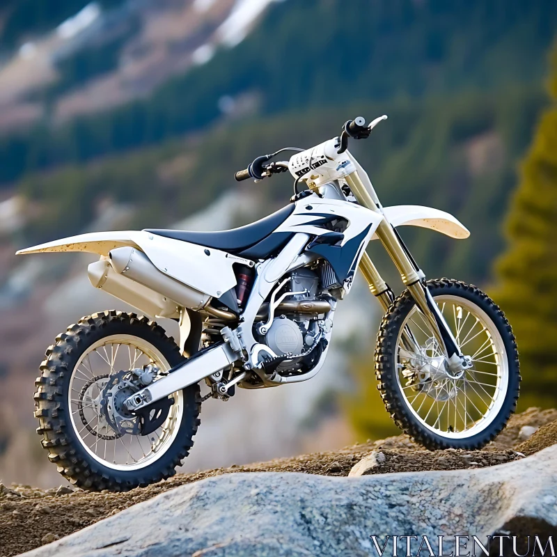 Off-Road Motorcycle Adventure AI Image