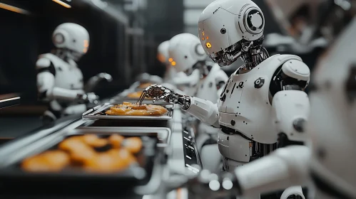 Automated Culinary Excellence: Robots Cooking