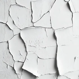 Cracked Paint Surface Texture Art