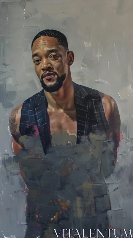 Will Smith Art Painting AI Image