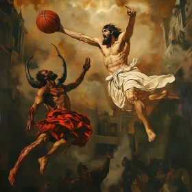 Baroque Basketball: A Divine Match