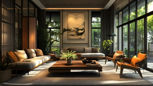 Modern Interior with Natural Light