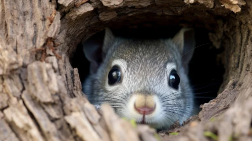 Squirrel in Nature: A Peek Into the Wild