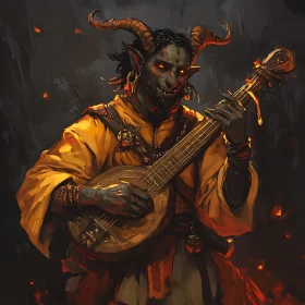 Horned Bard: A Demon's Serenade