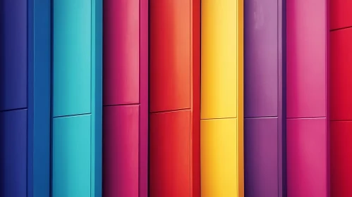 Abstract Multicolored Panels