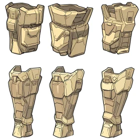 Cyborg Armor Parts