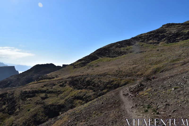 Rugged Mountain Path Free Stock Photo