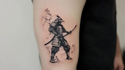 Intricate Samurai Tattoo Design