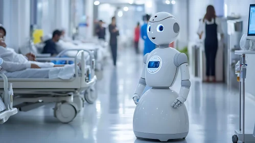 Healthcare Robot Assistant in Hospital