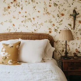 Vintage Bedroom with Cozy Ambiance