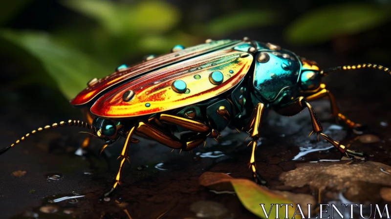 Fantastical Insect Art: A Blend of Realism and Imagination AI Image