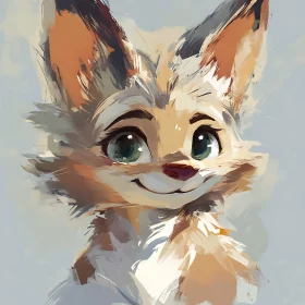 Charming Feline Friend with Gentle Smile