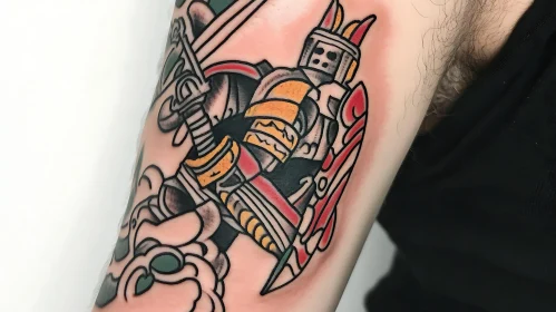 Armored Knight Tattoo