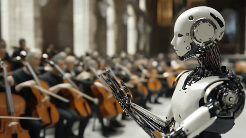 Future of Music: Robot Orchestra Conductor