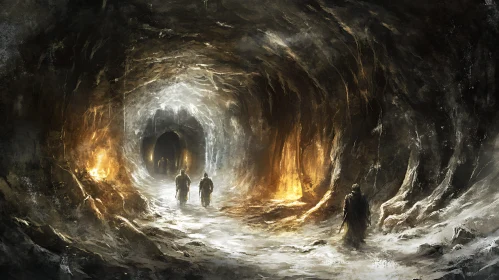 Shadows in the Stone Tunnel