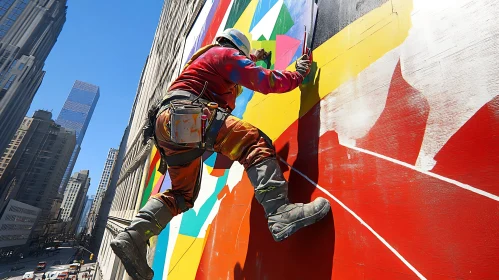Building Mural Creation in the City