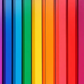 Rainbow Vertical Bars: A Spectrum of Colors