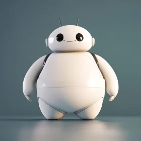 Friendly Robot Character Design