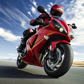 Motorcycle Adventure: Red Speed Machine