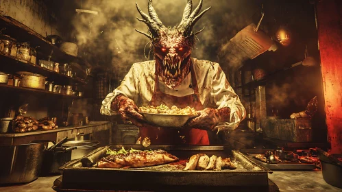 Infernal Cuisine: A Chef's Dark Creation