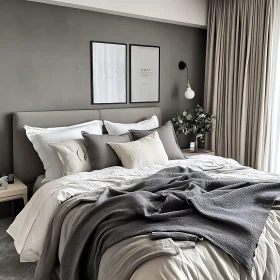 Monochrome Bedroom Retreat