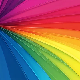 Colorful Lines Abstract Composition