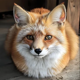 Fox Portrait Close-Up