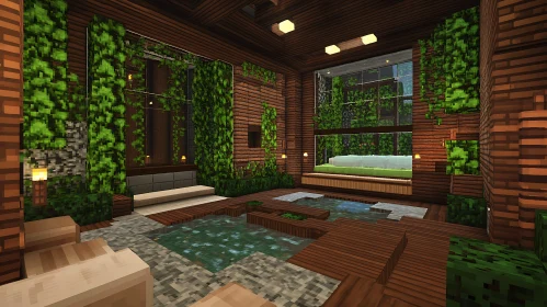 Virtual Serenity: Minecraft Interior Design