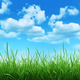 Sky and Grass Harmony