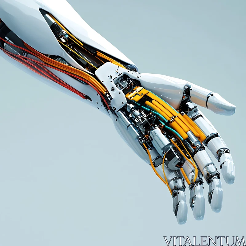 Advanced Robotic Arm Design AI Image