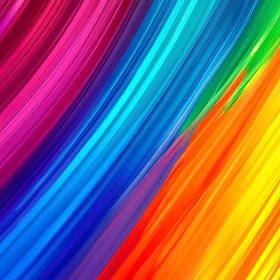 Diagonal Strokes of Harmonious Colors