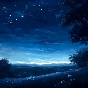 Starry Night Field