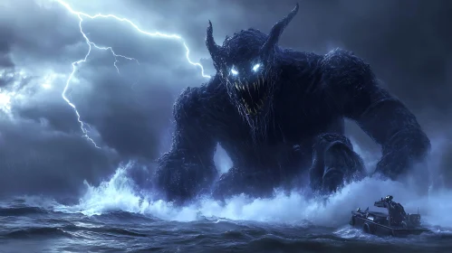 Stormy Seas Monster