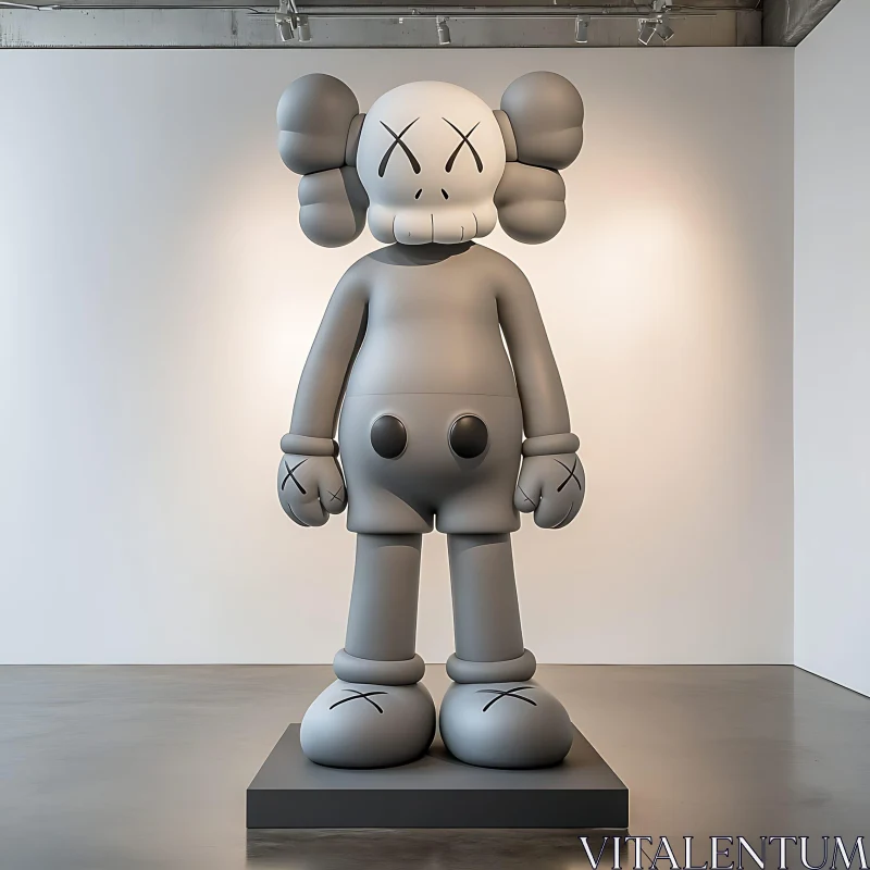 AI ART Cartoon Figure Sculpture